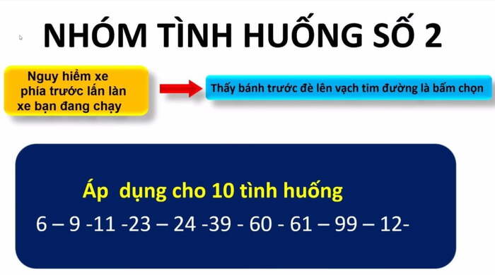 Mẹo thi mô phỏng B2 - Nhóm tình huống 2