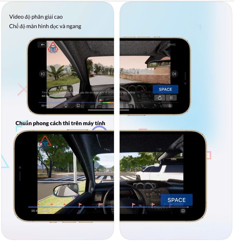 Ứng dụng học mô phỏng lái xe trên di động được rất nhiều học viên lựa chọn