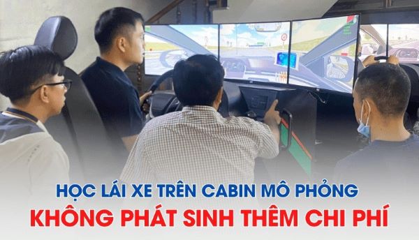 Chi phí học cabin mô phỏng tại Thành Công Nhà Bè đã bao gồm trong học phí trọn gói của khóa học
