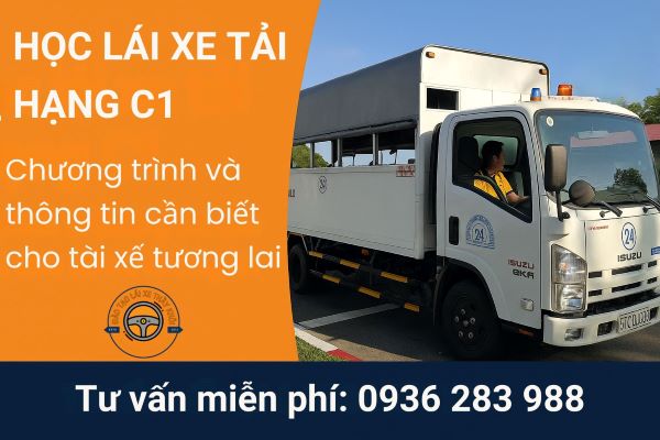 Học lái xe tải hạng c1 uy tín tại Trung Tâm Thành Công Nhà Bè