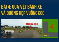Bài 4: Qua vệt bánh xe và đường hẹp vuông góc – Cách căn chỉnh thực tế giúp bạn vượt qua dễ dàng