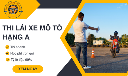 DẠY LÁI XE MÁY HẠNG A VÀ HẠNG A1